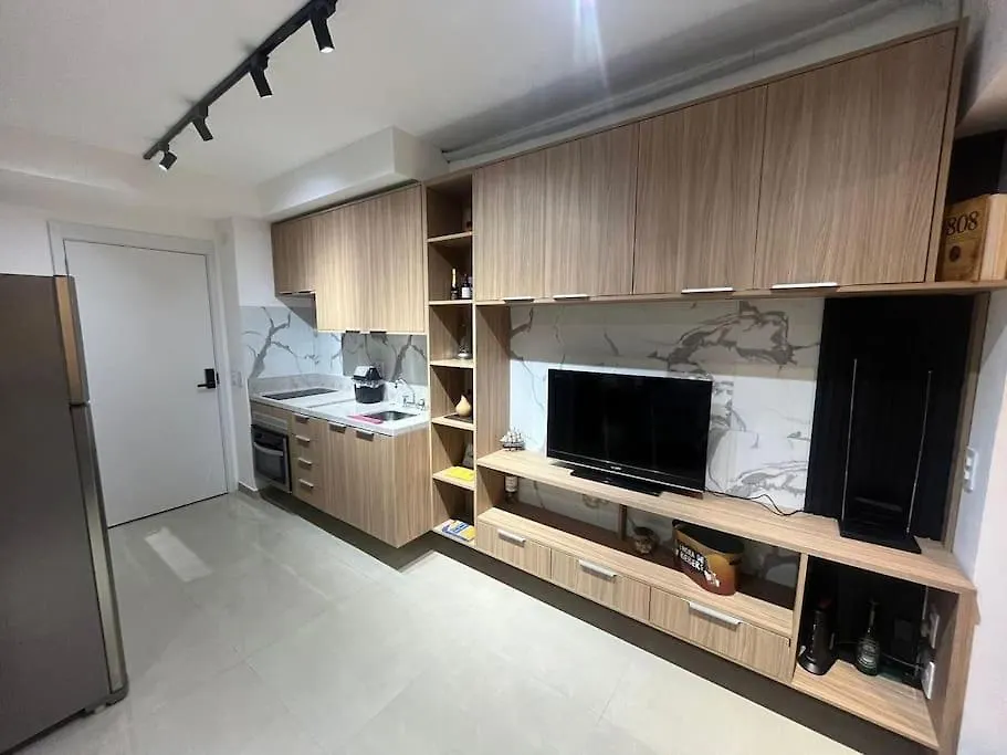 Lindo Studio Completo No Brooklin/100M Metro Lilas Apartment Sao Paulo